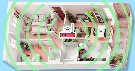 Change your router location.