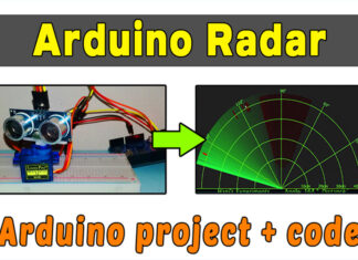 How To Make a Radar with Arduino and ultrasonic sensor How To Make a Radar with Arduino and ultrasonic sensor