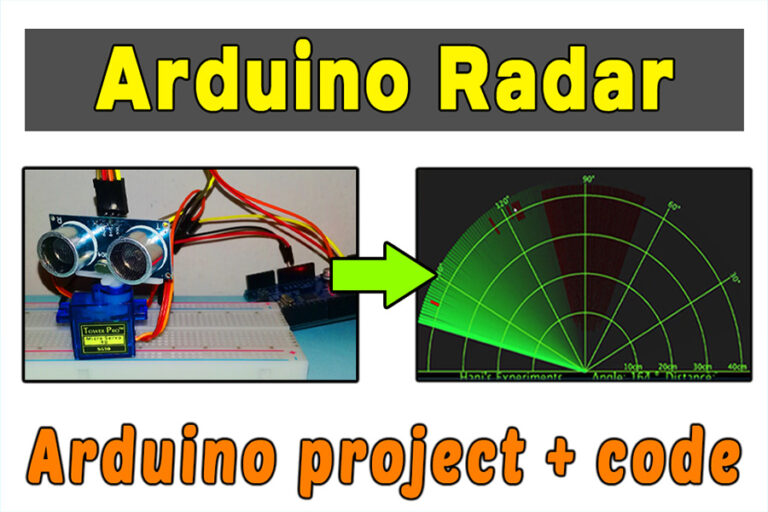 How To Make a Radar with Arduino and ultrasonic sensor - AndProf