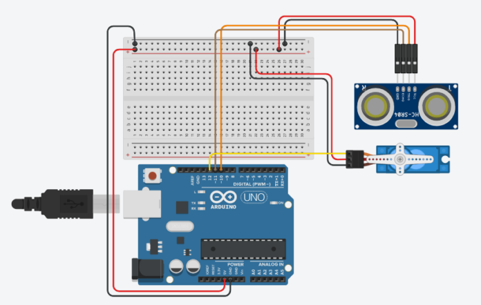 Make a Radar with Arduino and Ultrasonic Sensor | Arduino Radar Project ...