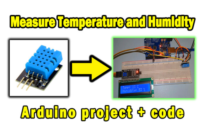 How To Measure Temperature and Humidity With Arduino | Arduino project