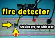 How to make fire detector using arduino and fire sensor |arduino project with code fire detector arduino projects with code